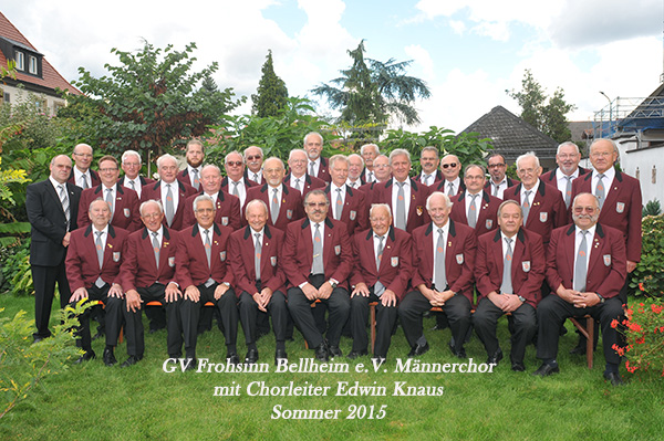 Männerchor 2015