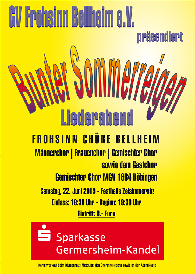 Liederabend 2019