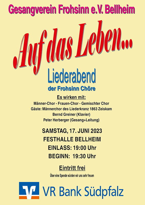 Liederabend 2023